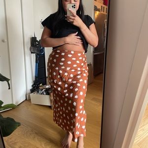 Printed Satin Midi size Large